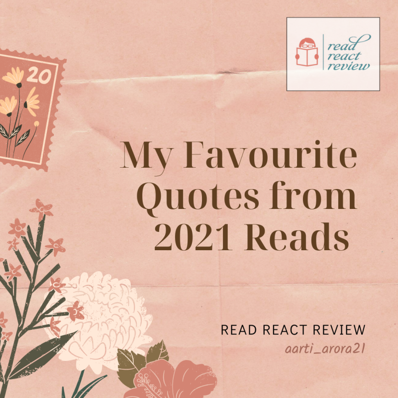 My Favourite Quotes from 2021 Reads